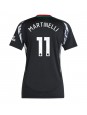 Arsenal Gabriel Martinelli #11 Vieraspaita Naisten 2024-25 Lyhythihainen